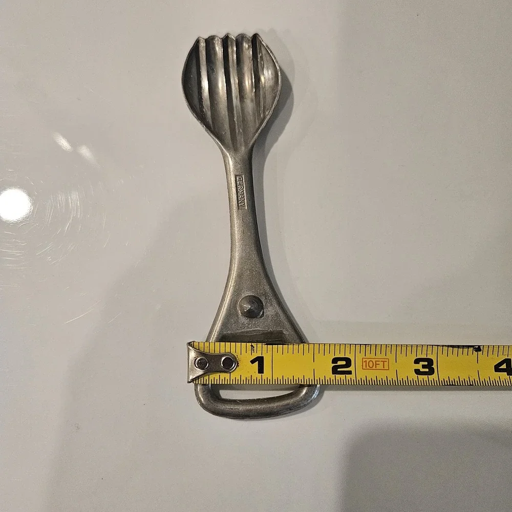 Vintage Germany bottle opener and butter multitool Garnieta Wilesco Spoon